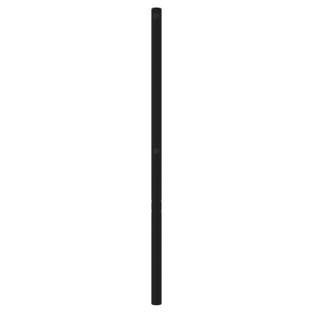 Hoofdbord Metaal Zwart 160 Cm
