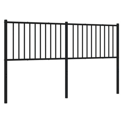 Hoofdbord Metaal Zwart 160 Cm