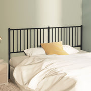 Replacement headboard metal black 160 cm