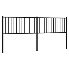 Hoofdbord Metaal Zwart 193 Cm