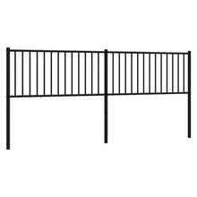Hoofdbord Metaal Zwart 200 Cm