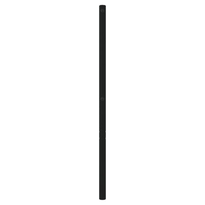 Hoofdbord Metaal Zwart 200 Cm
