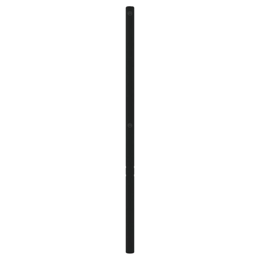 Hoofdbord Metaal Zwart 200 Cm