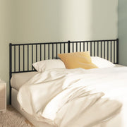 Replacement headboard metal black 200 cm