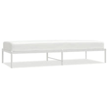 Bedframe Metaal Wit 80 x 200 cm zonder hoofdbord