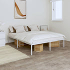 Bedframe metaal wit 140x200 cm