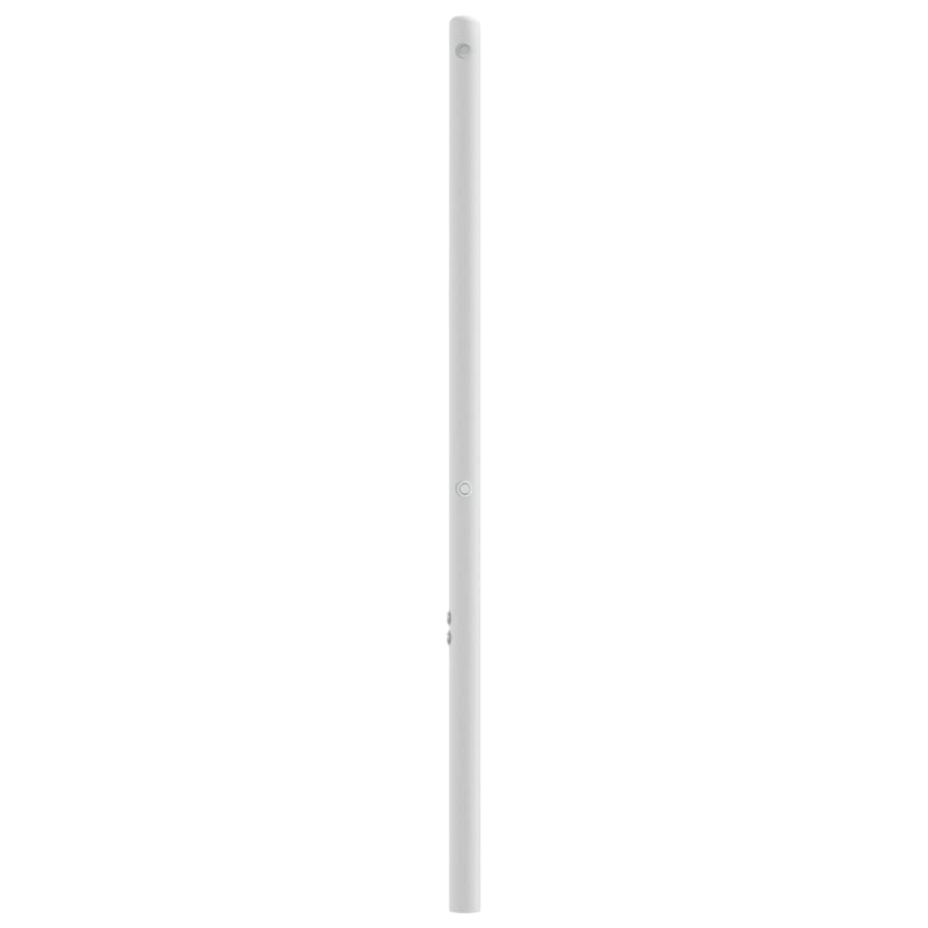 Hoofdbord Metaal Wit 75 Cm