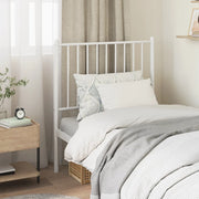 Replacement headboard metal white 75 cm