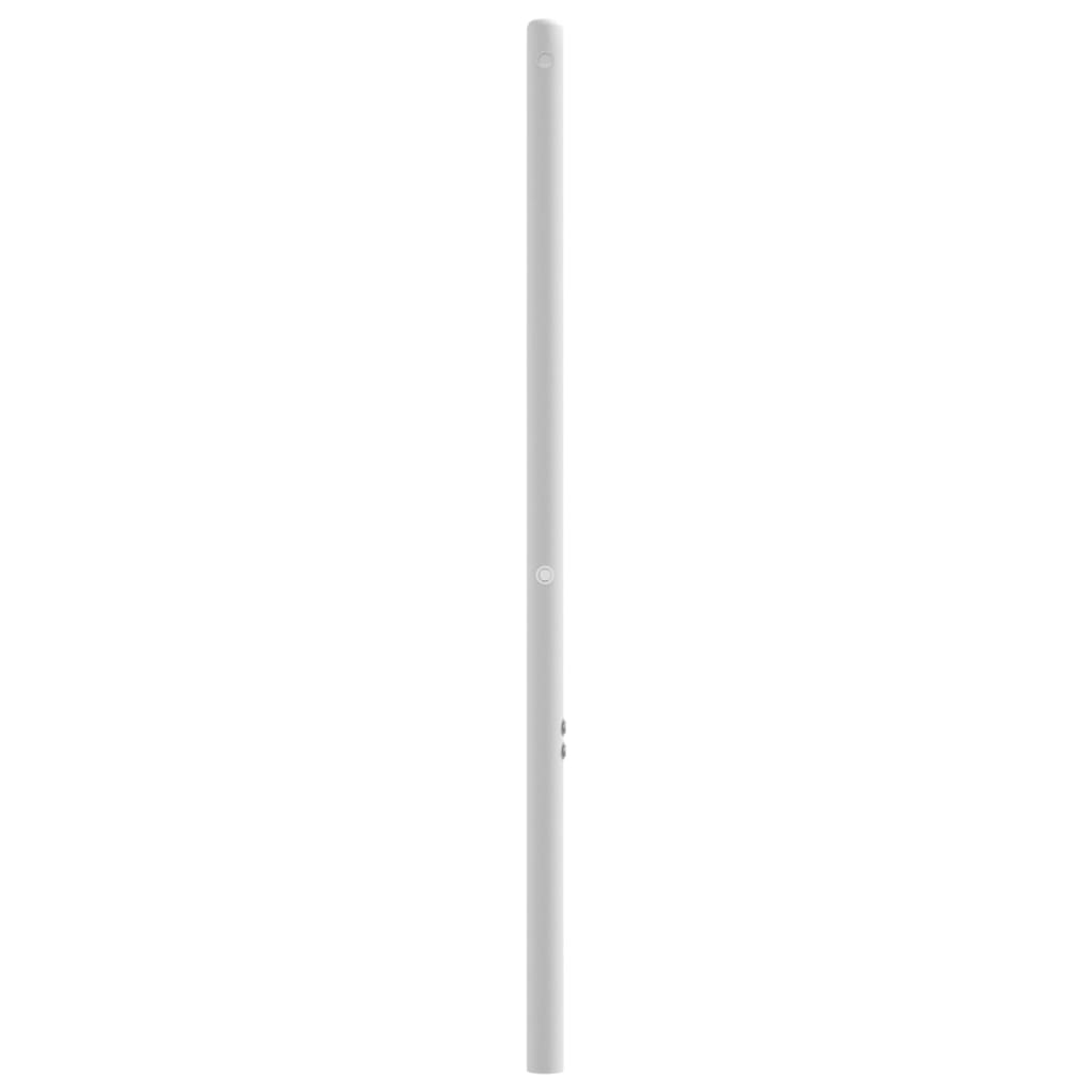 Hoofdbord Metaal Wit 80 Cm