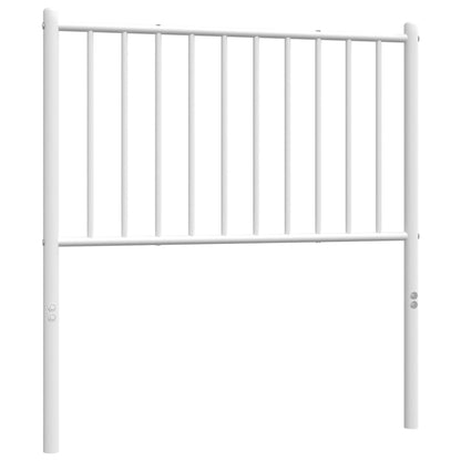 Hoofdbord Metaal Wit 80 Cm