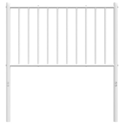 Hoofdbord Metaal Wit 80 Cm