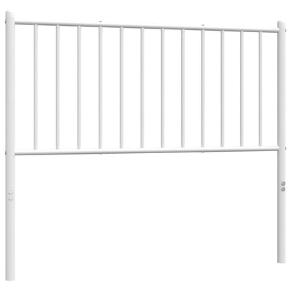 Hoofdbord Metaal Wit 100 Cm