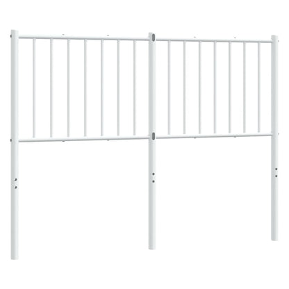 Hoofdbord Metaal Wit 120 Cm