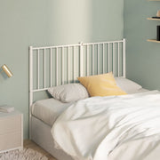 Replacement headboard metal white 120 cm