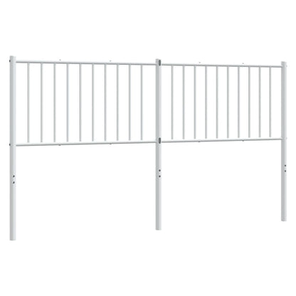 Hoofdbord Metaal Wit 160 Cm