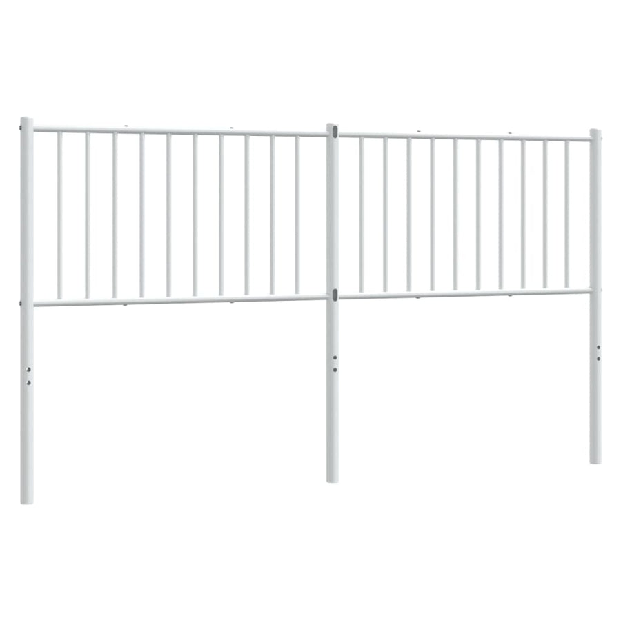 Hoofdbord Metaal Wit 160 Cm