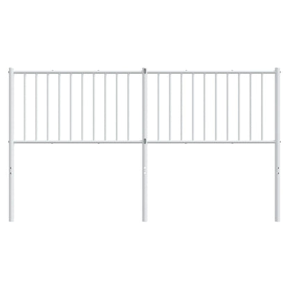 Hoofdbord Metaal Wit 160 Cm