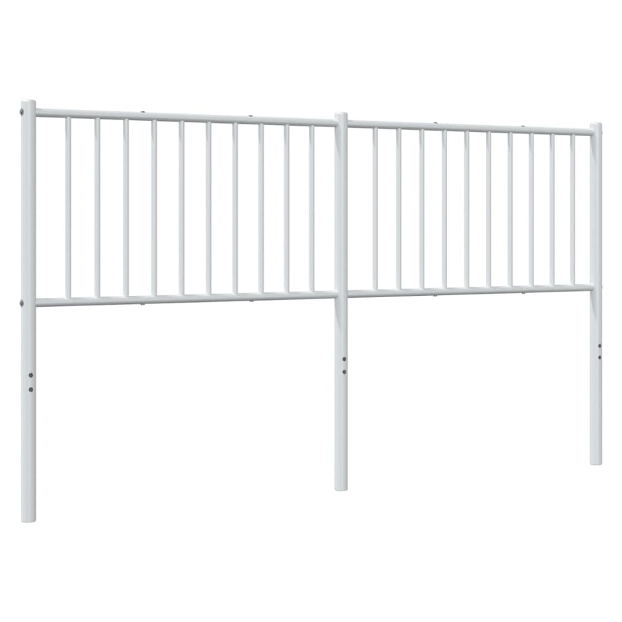 Hoofdbord Metaal Wit 160 Cm