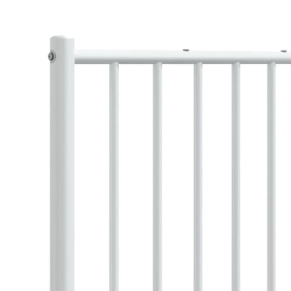 Hoofdbord Metaal Wit 160 Cm
