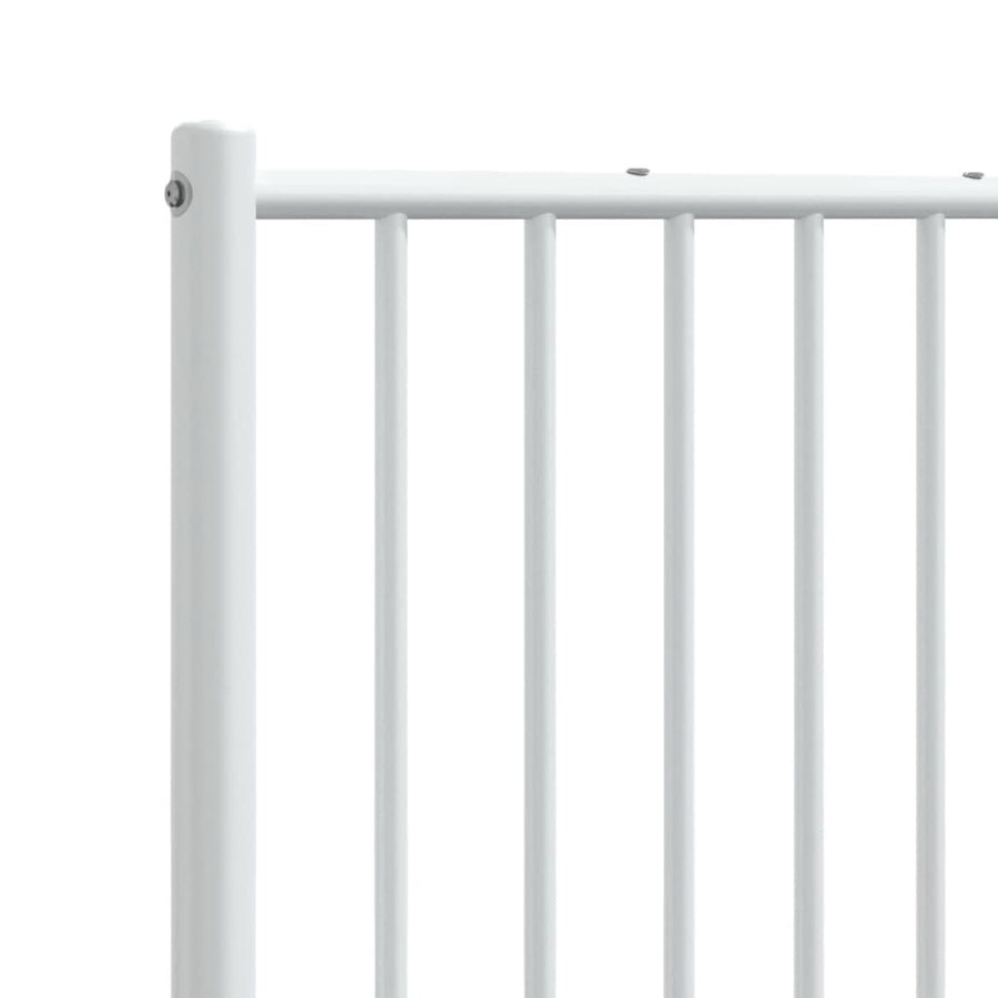 Hoofdbord Metaal Wit 160 Cm