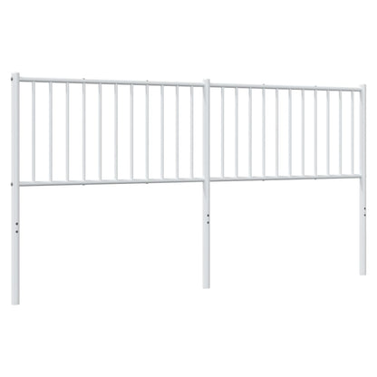 Hoofdbord 180 Cm Metaal Wit