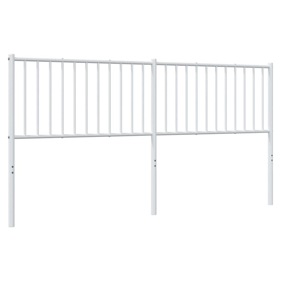 Hoofdbord 180 Cm Metaal Wit