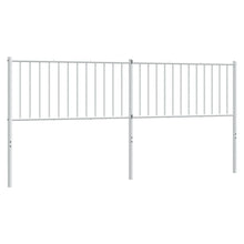 Hoofdbord Metaal Wit 193 Cm