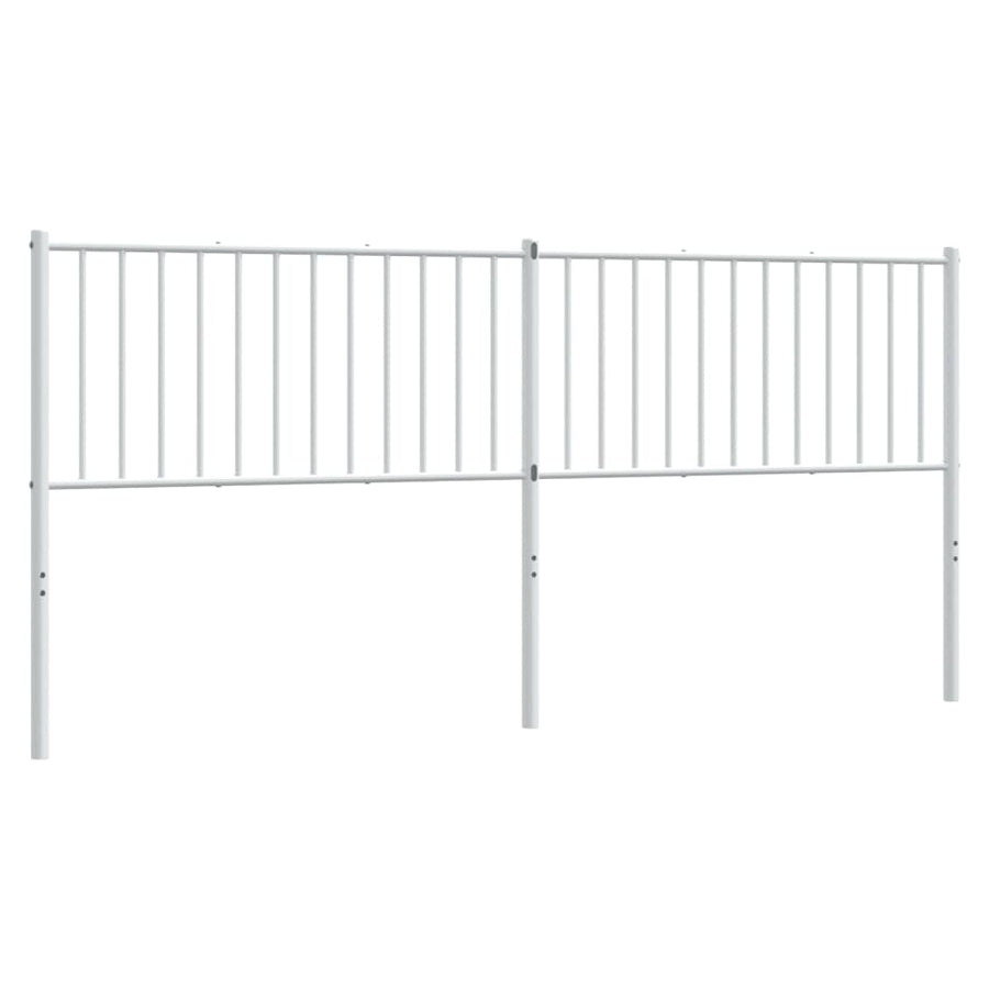 Hoofdbord Metaal Wit 193 Cm