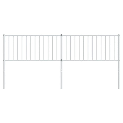 Hoofdbord Metaal Wit 193 Cm