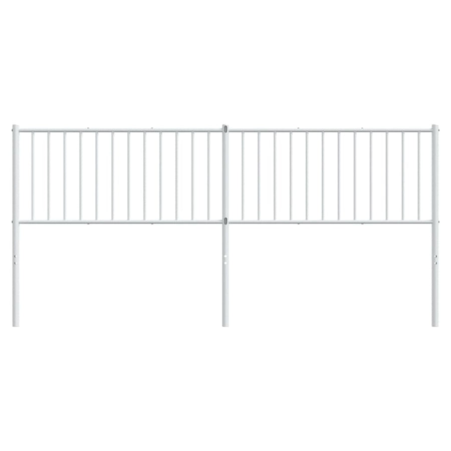 Hoofdbord Metaal Wit 193 Cm