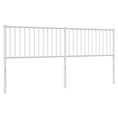 Hoofdbord Metaal Wit 193 Cm