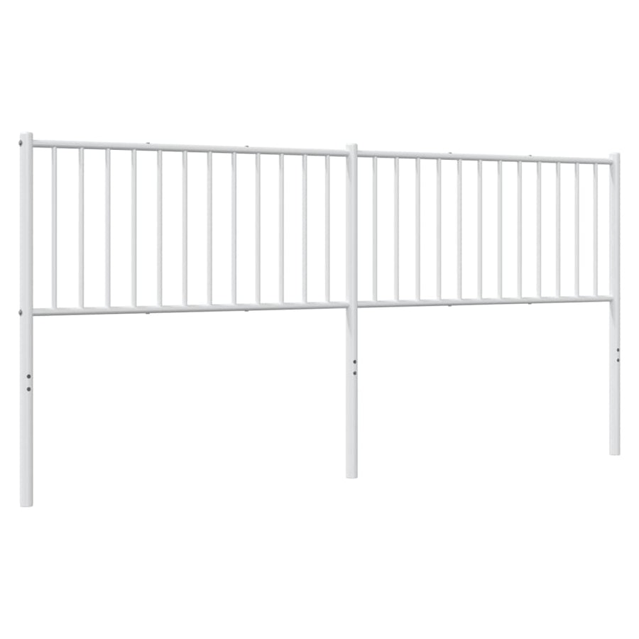 Hoofdbord Metaal Wit 193 Cm