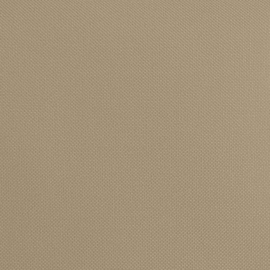Ligbed Inklapbaar Oxford Stof En Gepoedercoat Staal Taupe