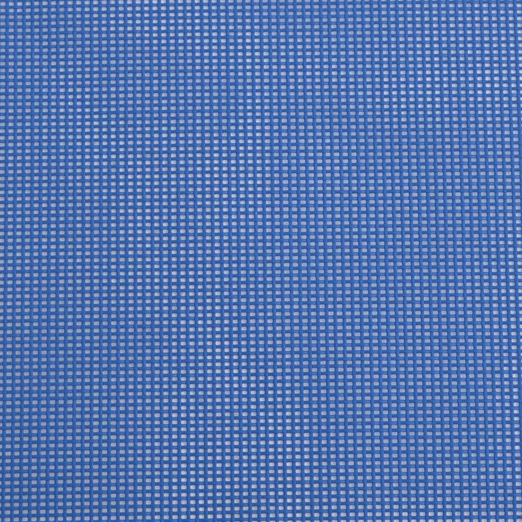 Ligbedden Inklapbaar Textileen En Staal Blauw
