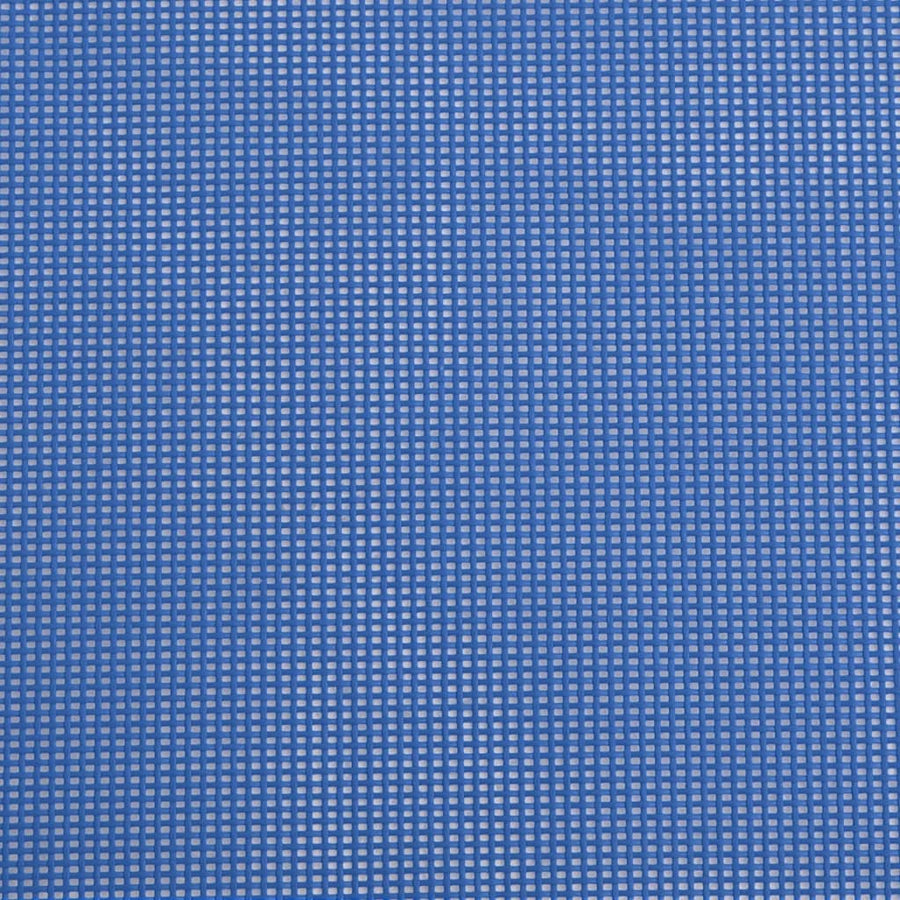 Strandstoelen 2 St Textileen En Gepoedercoat Staal Blauw