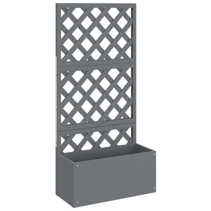 Plantenbakken Met Latwerk Hkc 2 65 x 33 x 135 cm Grijs
