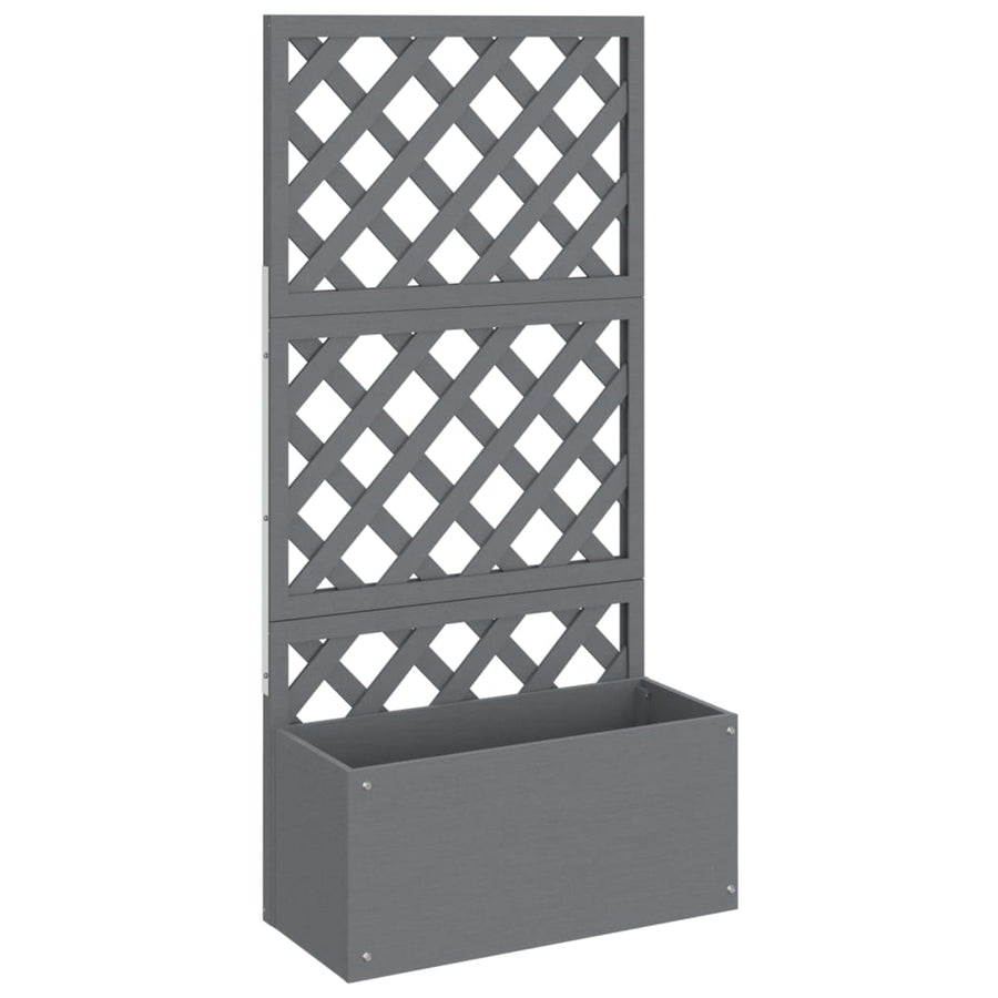 Plantenbakken Met Latwerk Hkc 2 65 x 33 x 135 cm Grijs