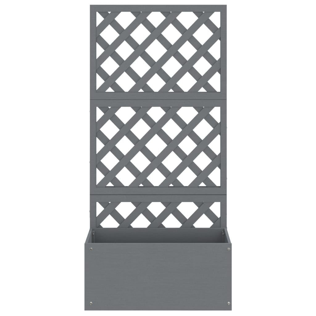 Plantenbakken Met Latwerk Hkc 2 65 x 33 x 135 cm Grijs
