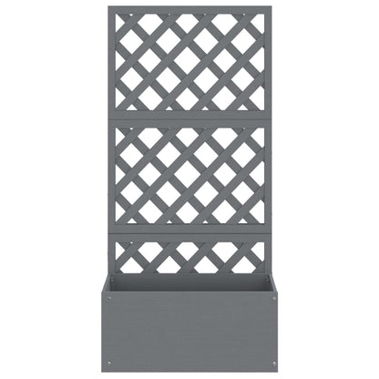 Plantenbakken Met Latwerk Hkc 2 65 x 33 x 135 cm Grijs