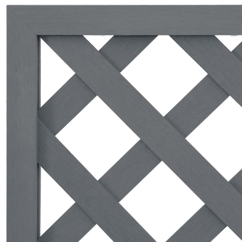 Plantenbakken Met Latwerk Hkc 2 65 x 33 x 135 cm Grijs