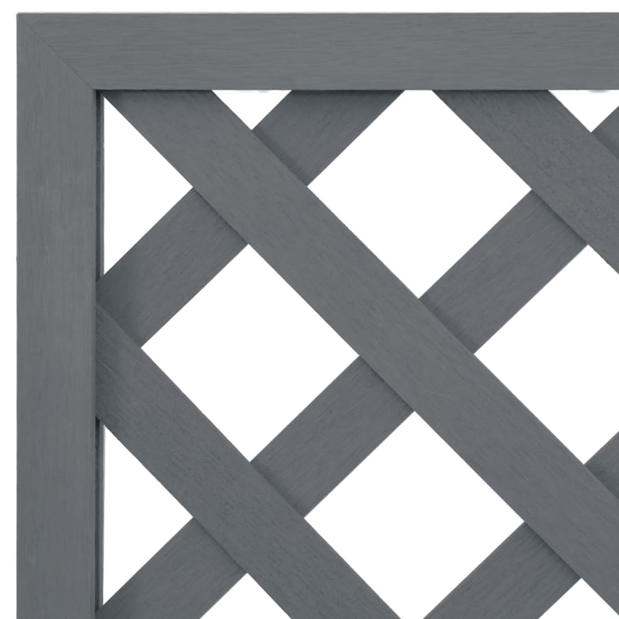 Plantenbakken Met Latwerk Hkc 2 65 x 33 x 135 cm Grijs