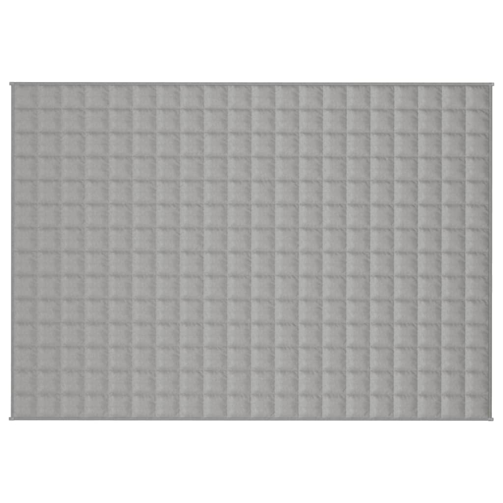Verzwaringsdeken 0 Kg Stof Grijs 10 kg 140 x 200 cm