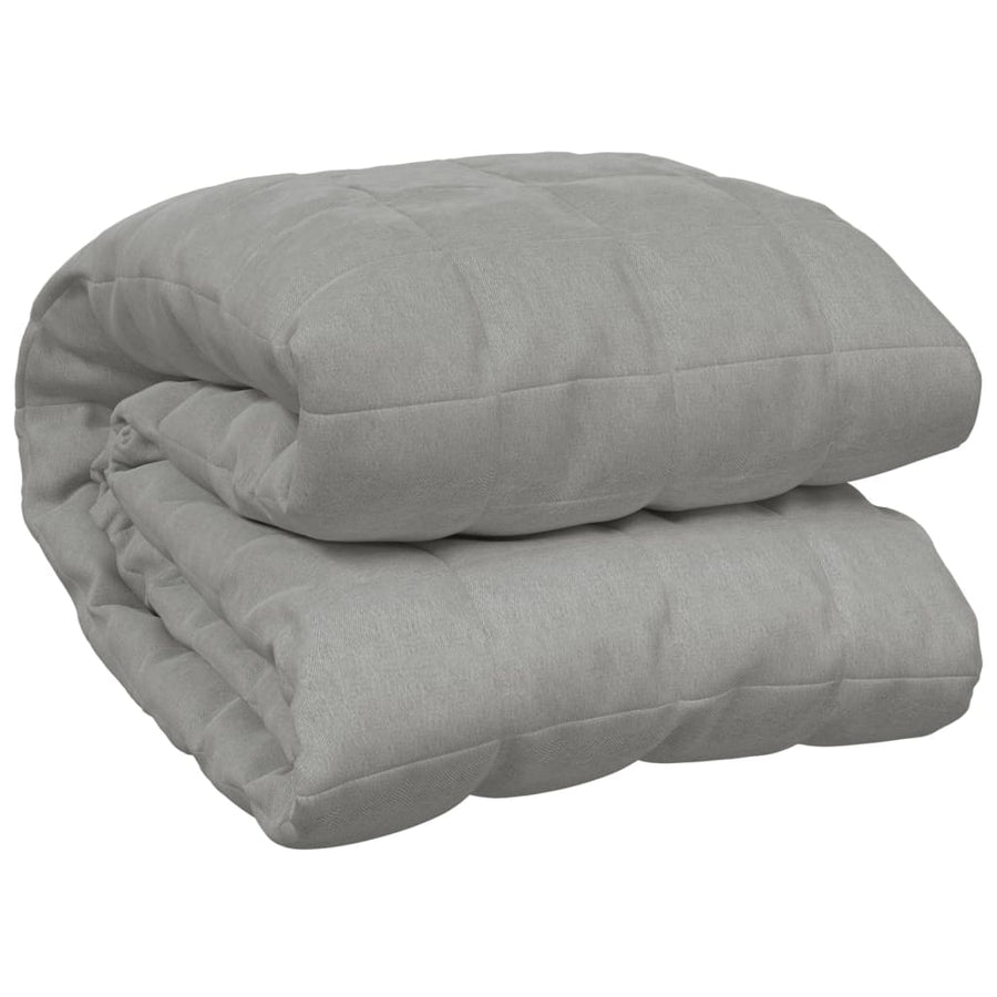 Verzwaringsdeken 200X220 Cm 13 Kg Stof Grijs 200 x 220 cm