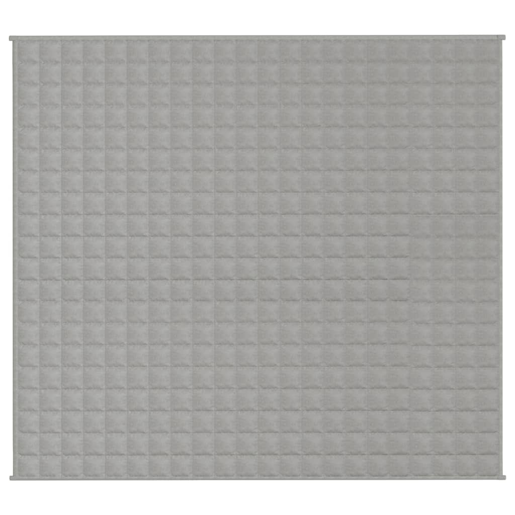 Verzwaringsdeken 200X220 Cm 13 Kg Stof Grijs 200 x 220 cm