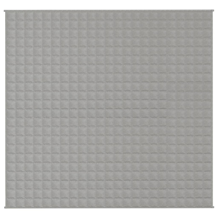 Verzwaringsdeken 5 Kg Stof Grijs 15 kg 220 x 230 cm