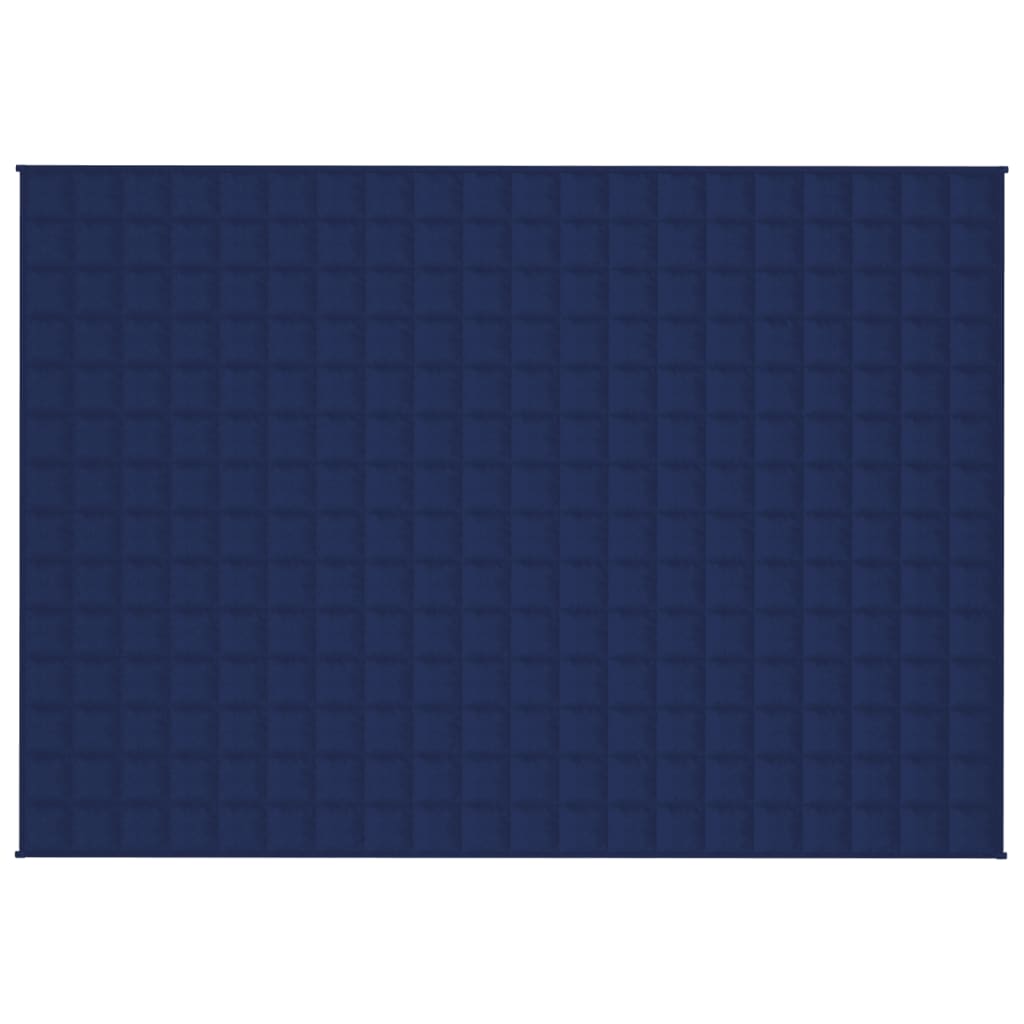 Verzwaringsdeken Stof Blauw 6 kg 140 x 200 cm