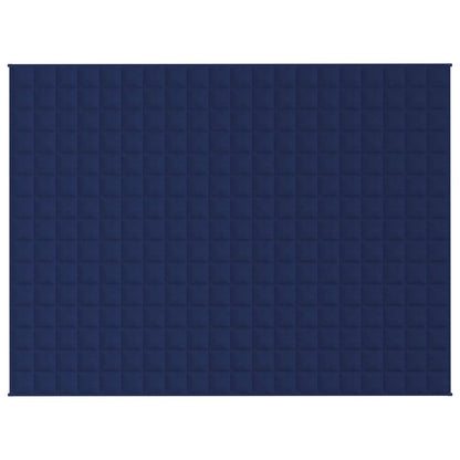 Verzwaringsdeken Stof Blauw 7 kg 152 x 203 cm