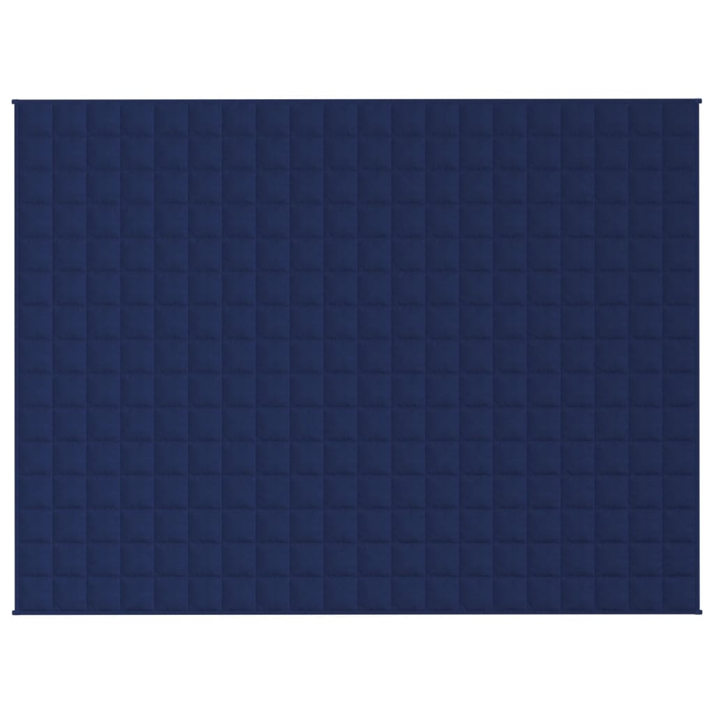 Verzwaringsdeken 152x203 cm 11 kg stof blauw 11 kg 152 x 203 cm