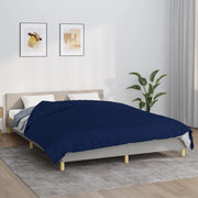 Verzwaringsdeken 200x220 cm 9 kg blauw katoen