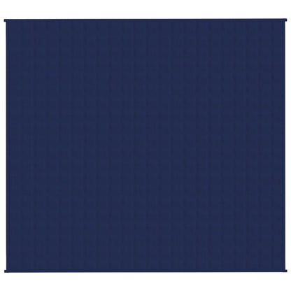 Verzwaringsdeken 200x230 cm 9 kg stof blauw 9 kg 200 x 230 cm